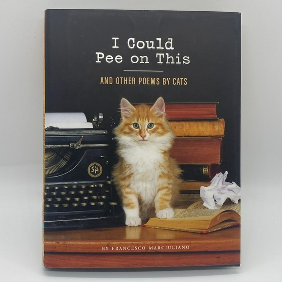 Chronicle Books Other - Chronicle Books I Could Pee on This Book Unisex OS Black Good Cat Poems Humor